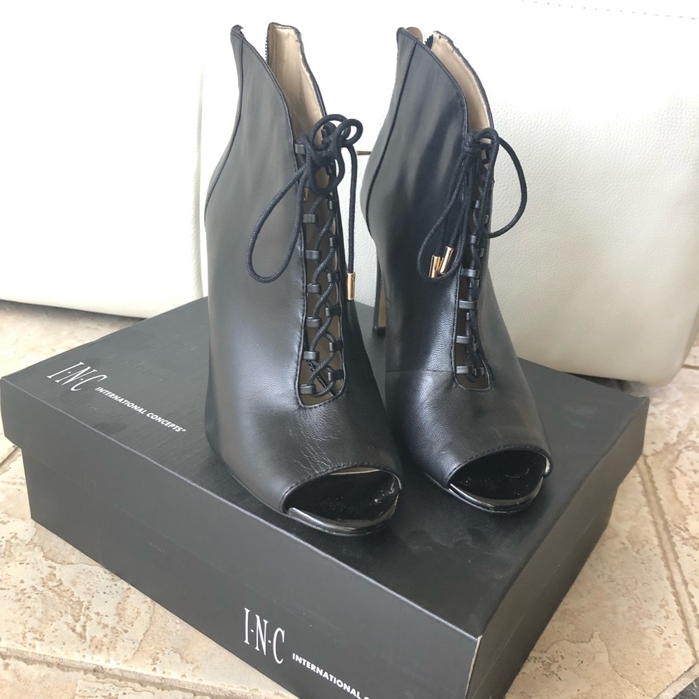 INC heel booties
